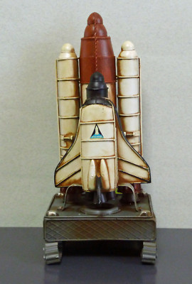 NASA Space Shuttle Discovery Blechmodell Vintage Nostalgie DEKO 27 cm hoch