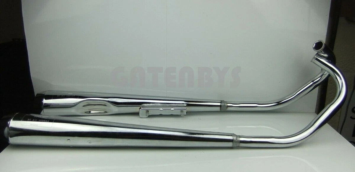 For Honda Exhaust Full Silencer PAIR CD125 CD185 CD200 CD 125 185 200 Benly Pipe