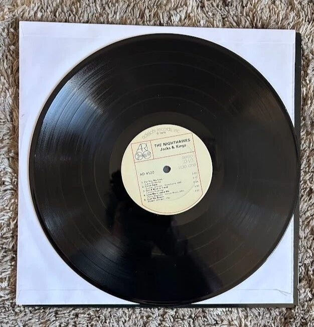 (USED) THE NIGHTHAWKS Jacks & Kings LP (1978 DELPHI RECORDS AD 4120) VG+/VG+ — 第 3/4 张图片