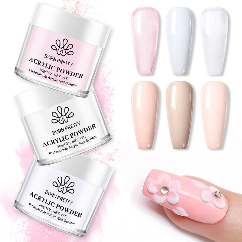 Born Pretty Acrylic Powder Pink - Nail Supplies Mumbai