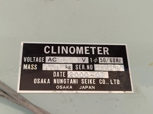 Clinómetro Osaka nunotani 3739 - Imagen 4 de 12