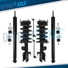 Front Struts Rear Shock Absorbers Sway Bar Links Kit for 2010-2015 Toyota Prius