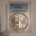 PCGS 2015 American Silver Eagle $1 MS69 1 oz .999 Silver Coin