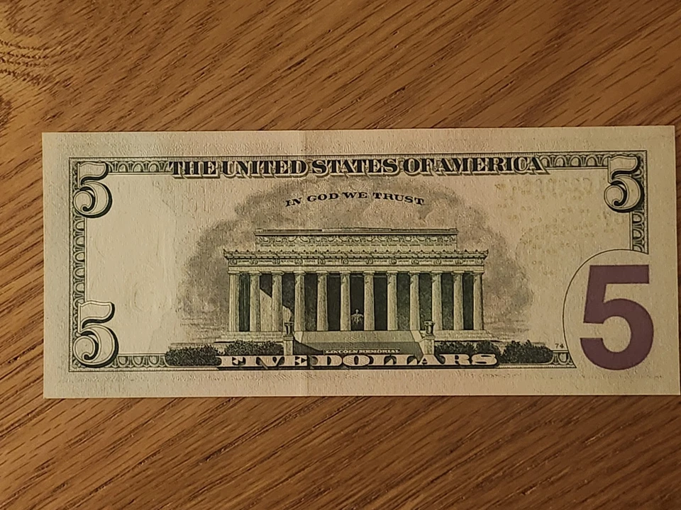 2006 $ "STAR NOTE" GEM/UNC CHICAGO IG16230237* 1 OF 3 CONS RUN # 6 640K - Image 2 of 4