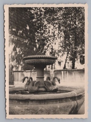 Weimar 1938 - Gooseman Fountain - Old Photo 1930s