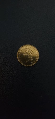 1868 Gold Dollar — photo from the most recent tracked eBay sale
