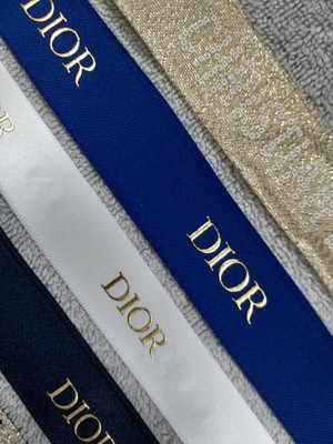 AUTHENTIC DIOR LOVERS Designer Ribbon ~ 4 yards~ | eBay
