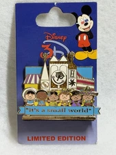 Disney It’s A Small World 3D Diorama Attraction Pin LE 1000