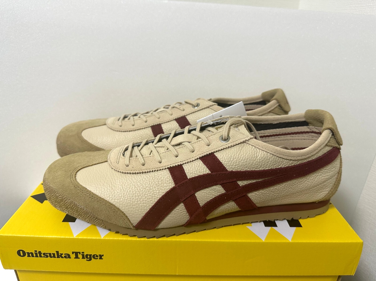 Onitsuka Tiger MEXICO 66 SD 1183C015 202 BEIGE BEET JUICE Unisex Shoes US  6-14