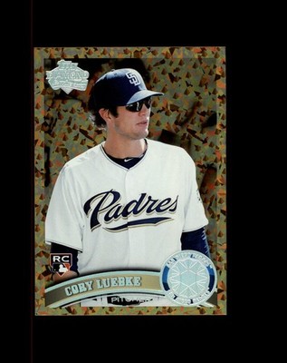 #193 Cory Luebke RC 2011 Topps Cognac Diamond Anniversary Parallel