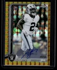 2025 Topps Chrome Football Gold Refractor Ashton Jeanty #RA-AJ
