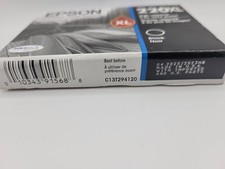 Epson 220XL T220XL120 Black Ink Cartridge Genuine Original