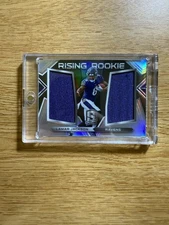 2018 Panini Spectra - Rising Rookie Materials Lamar Jackson  /199 (MEM, RC)