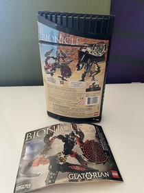 LEGO BIONICLE Glatorian Skrall 8978 Canister and Instructions ONLY