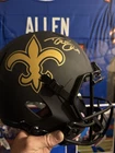Drew Brees Signed New Orleans Saints Full Size Eclipse Speed Replica Helmet BAS