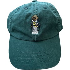 Polo Ralph Lauren Toddler Kids Polo Bear Hat Football 2T - 4T