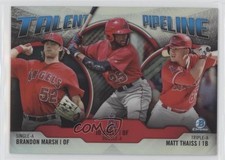 2019 Bowman Talent Pipeline Chrome Matt Thaiss Jo Adell Brandon Marsh 0w7
