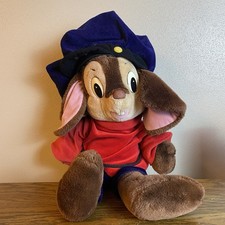 An American Tail Fievel 22 Plush Complete With Hat Clothes And Belt