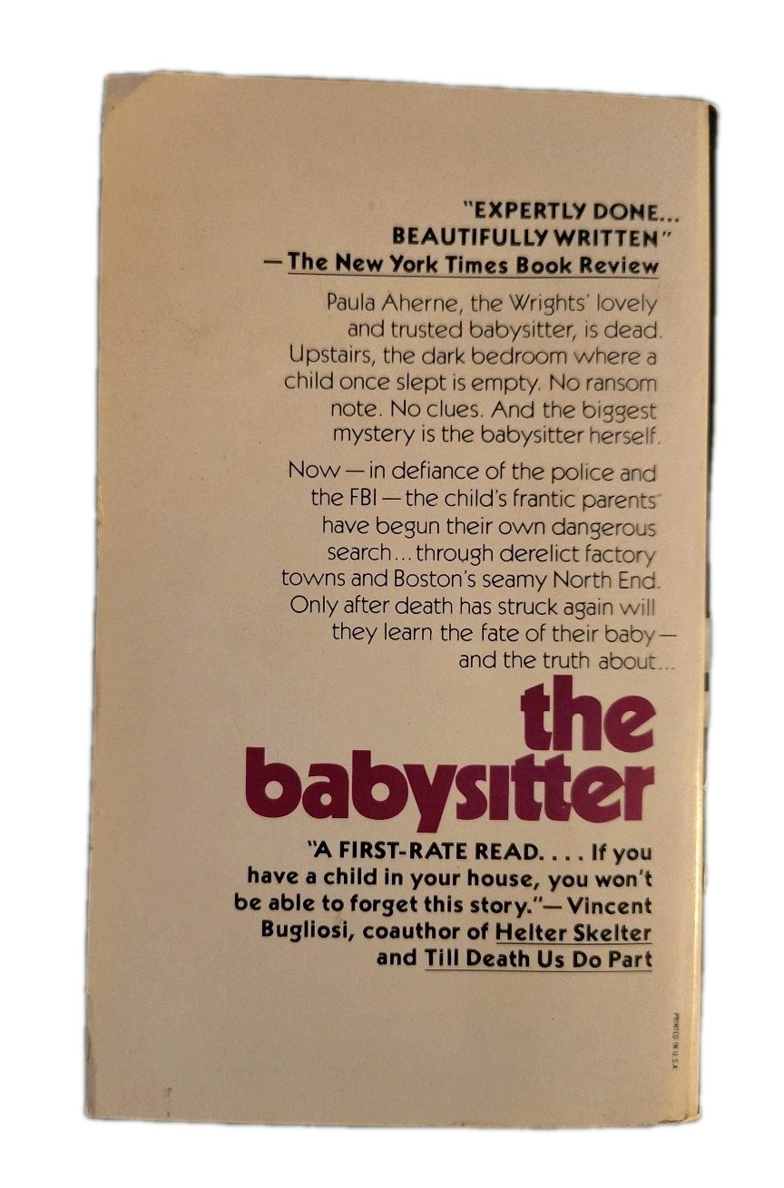 ANDREW COBURN ( PB) THE BABY-SITTER  - HORROR - 1980 POCKET BOOKS