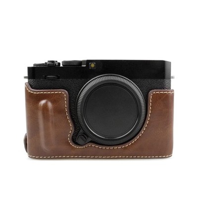 For Fujifilm X-E4 XE4 Camera Bag Protection Dock Case Base Leather Cover Shell