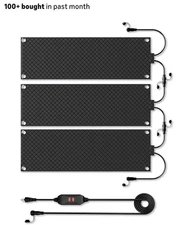 WOW DEAL! Snow Melting Mats, Heated Mats for Walkways 10"X30" Heated Mats 3 Pack