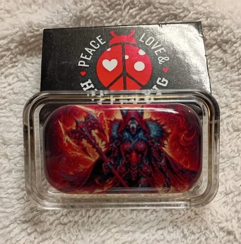 Hayleybug #6/10 The Ember Avenger 2 oz Gold Plate Silver Colorized Cast Loaf Bar