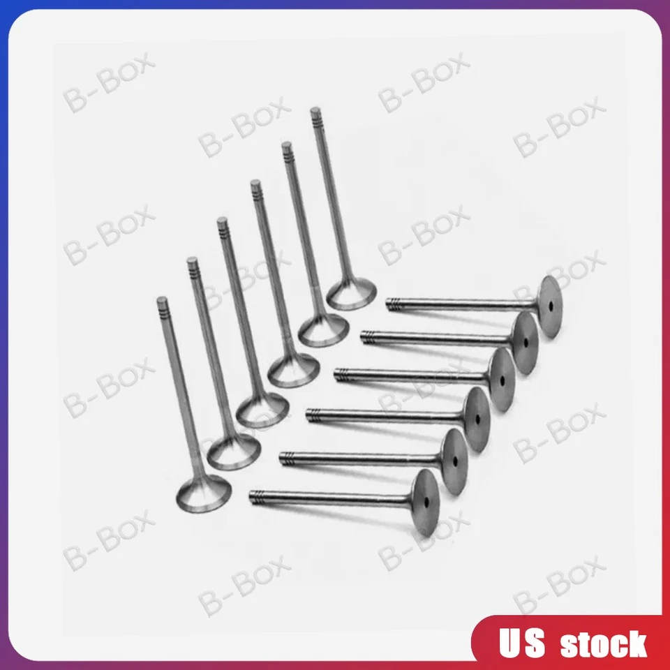 24pcs Engine Valves Set For BMW 330i 530i M3 E36 E39 E46 M52 M54 S52 2.5 3.0 3.2 — 第 3/4 张图片