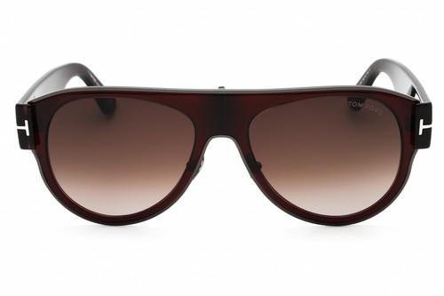 TOM FORD LYLE-02 FT1074 48T Sunglasses Brown Frame Gradient Bordeaux Lenses 58mm - Picture 2 of 4
