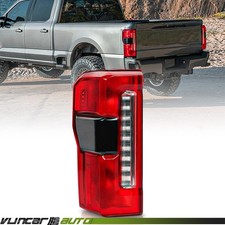 Halogen Tail Light For Ford F-250 Super Duty 2023-2025 W Blind Spot Driver Side