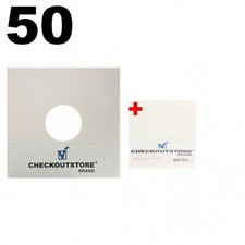 50 Hole  50 Reg Cardboard Jackets Album Cover for 12" LP Vinyl 33 RPM Records