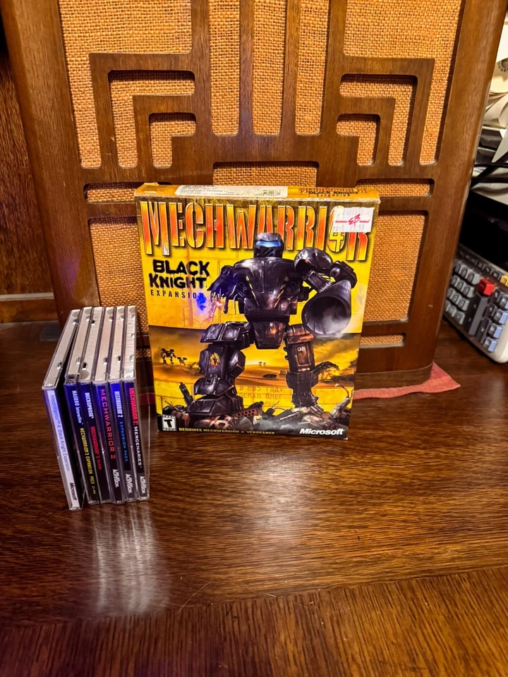 Mechwarrior 2 PC Nuevo Sellado PC CD-ROM Caja Grande Activision 1996 Nuevo Caja Abierta Foto 2 de 4