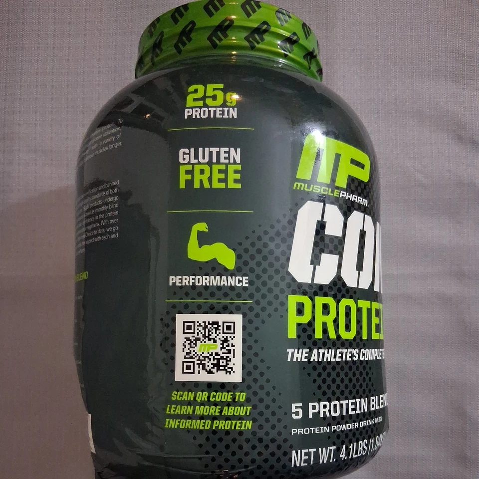 Proteína en polvo MusclePharm Combat 4 lb - sabor vainilla (9938) Foto 4 de 4