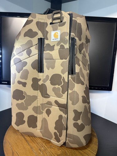 Carhartt Neoprene Dog Vest Duck Camo Reed Size -XL