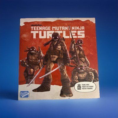TMNT BST AXN IDW Inspired Zombie Turtle 5IN 4 Pack 2024 The Loyal Subjects