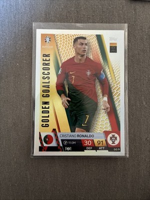 Match Attax UEFA EURO 2024 Germany # GG 9 CRISTIANO RONALDO (Golden Goalscorer)