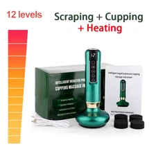 Electric Cupping Massager Vacuum Suction Cup Guasha anti Cellulite Beauty Health