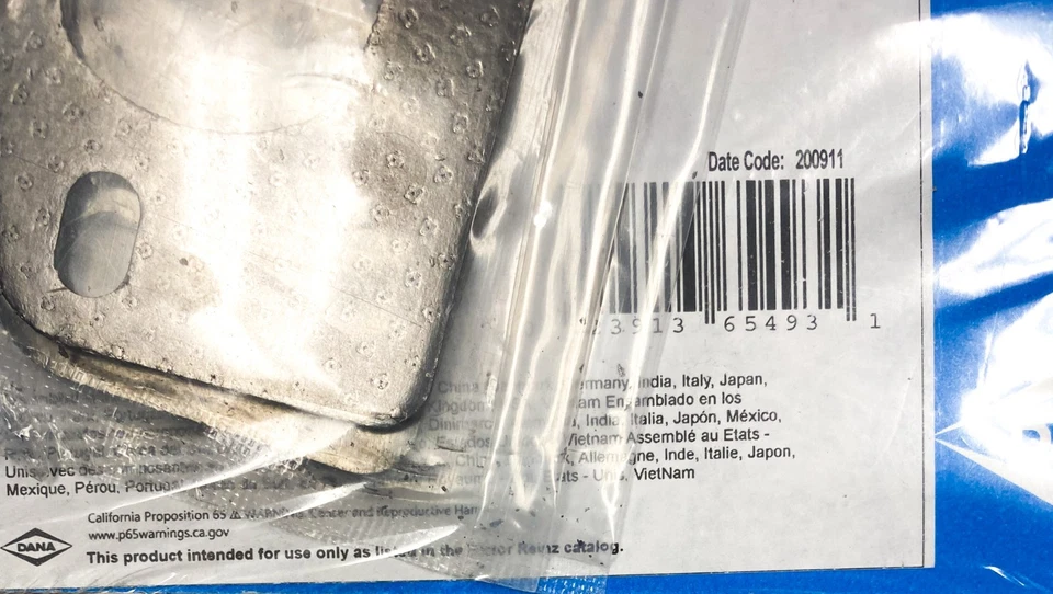 Juego de juntas de colector de escape VICTOR REINZ 11-10338-01 para Jeep Wrangler 07-11 Foto 3 de 3