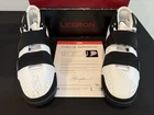 LeBron James Signed Game Issued Nike Zoom PE Sample Size 16 Shoes PSA COA 1/1