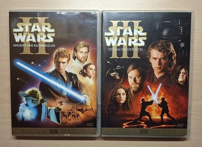 DVD Bundle Star Wars Episode 2 (2002) + Episode 3 (2005), 2er-Disc Edition