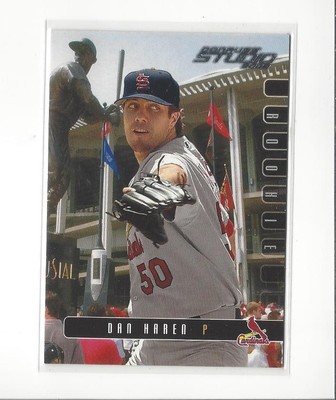 2003 Studio #208 Dan Haren RC Rookie Cardinals /1500 