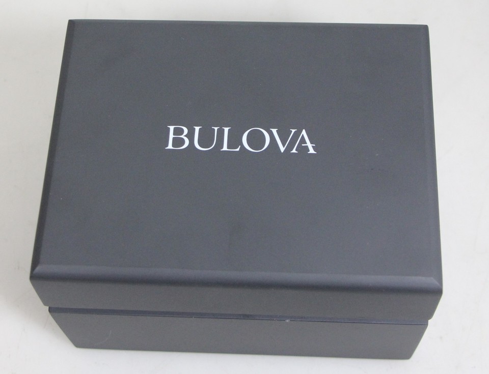 Bulova Men's 45MM Lunar Pilot Chrono Watch with Box 96B251 | eBay
