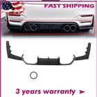 Rear Bumper Diffuser Lip Carbon For BMW M3 F80 F82 M4 V Style 2014~20