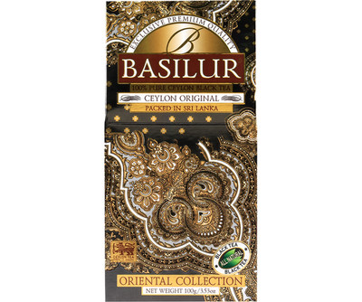 Basilur Ceylon Original Black Tea 100g Loose Leaf Refill Pack Pure Ceylon Tea