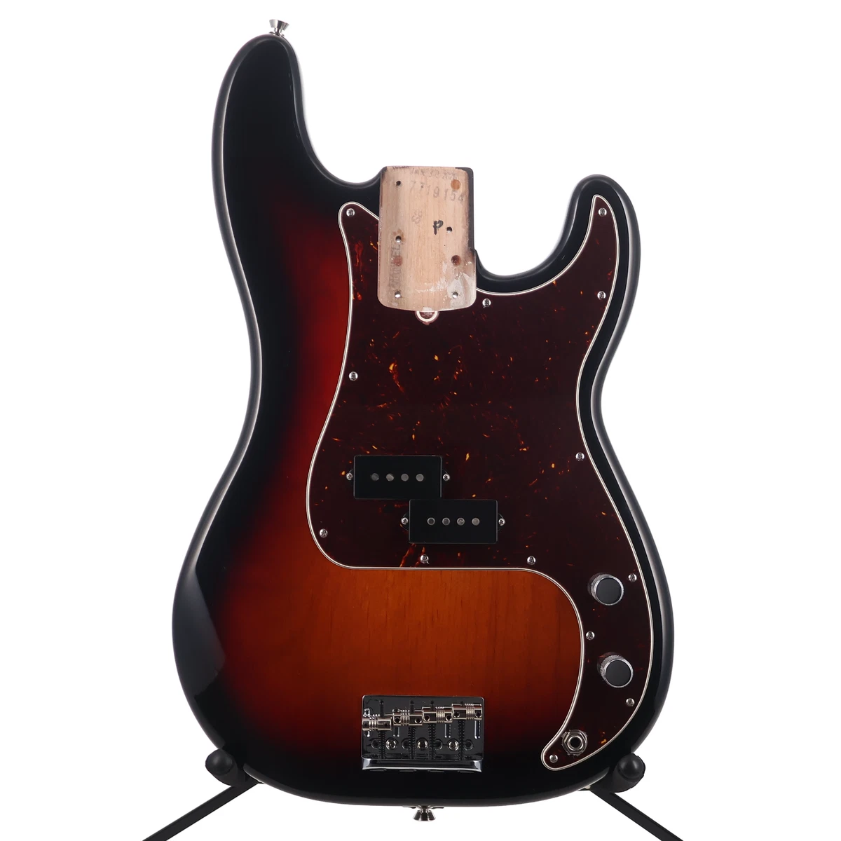 Fender American Precision P Bass Body Pro II Series 3 Tone Sunburst Fully Loaded