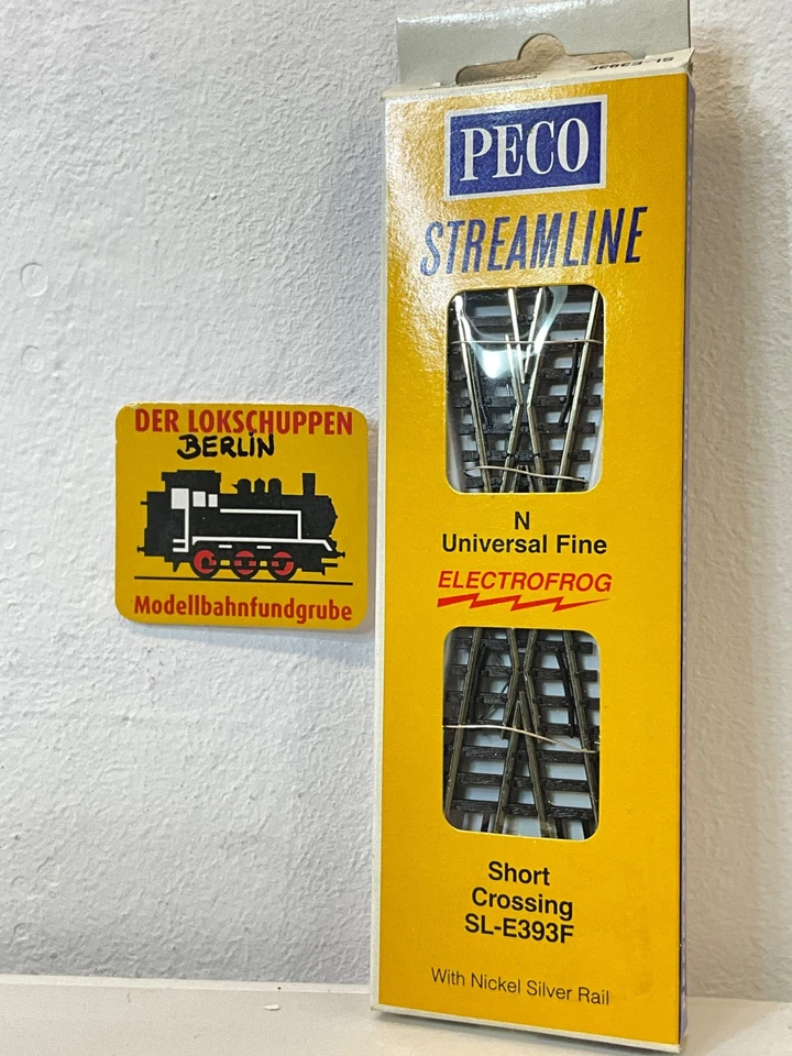 PECO SL-E393F: Kurze Kreuzung, + NEU + N/ 1:160 [C]