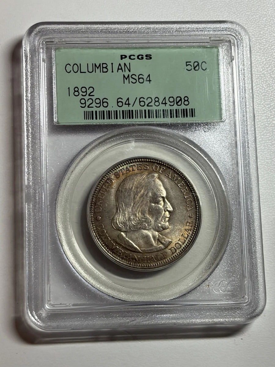 MS 64 Graded 1892 Year US Commemorative Coins for sale | eBay
