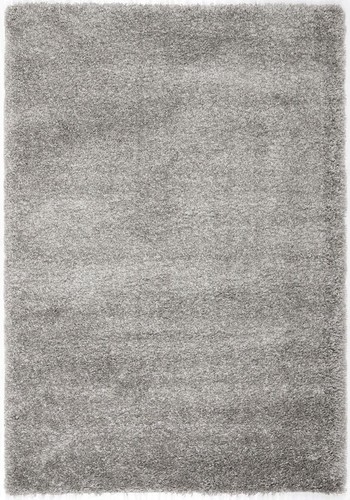 Non-Shedding & Stain Resistant 3' x 5' Silver Shag Rug - Easy Care Elegance - Picture 12 of 12