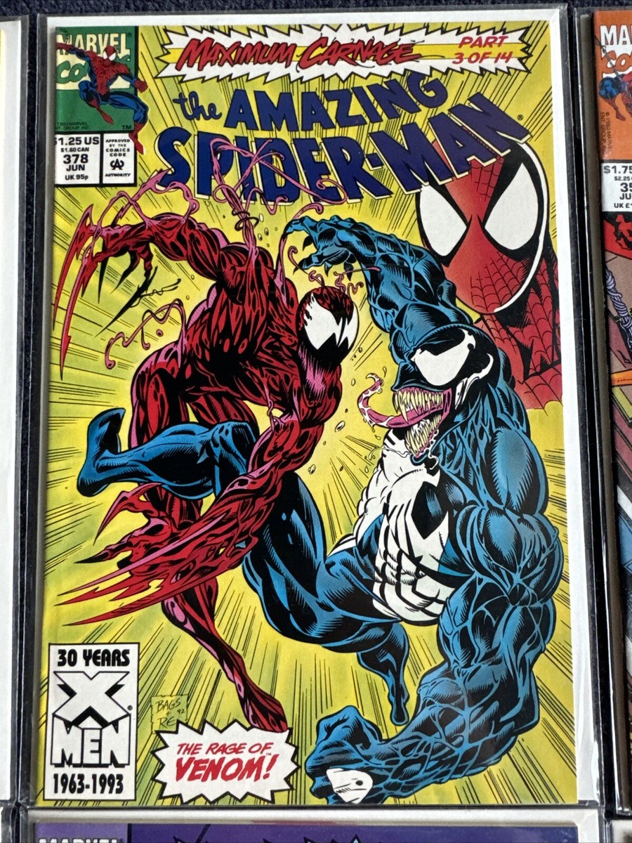 Spider-Man Maximum Carnage Complete Set VF Parts 1-14 ASM Web Spec