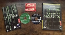 Nintendo GameCube Enter the Matrix Case Discs Manual Stickers FREE SHIPPING