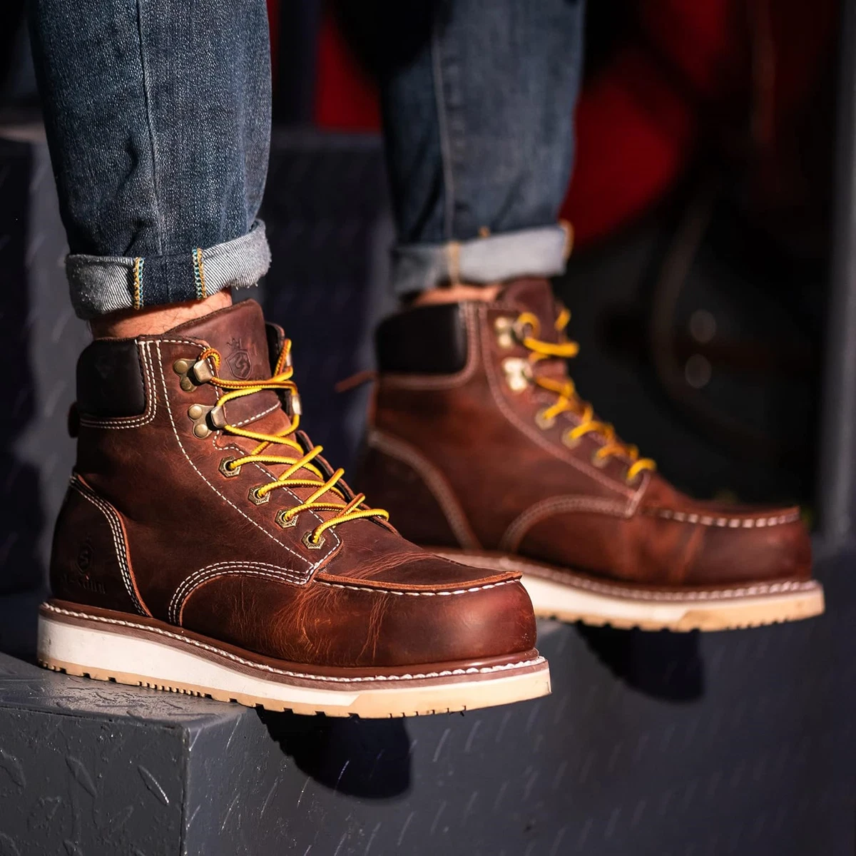 Red wing moc toe cheap fashion